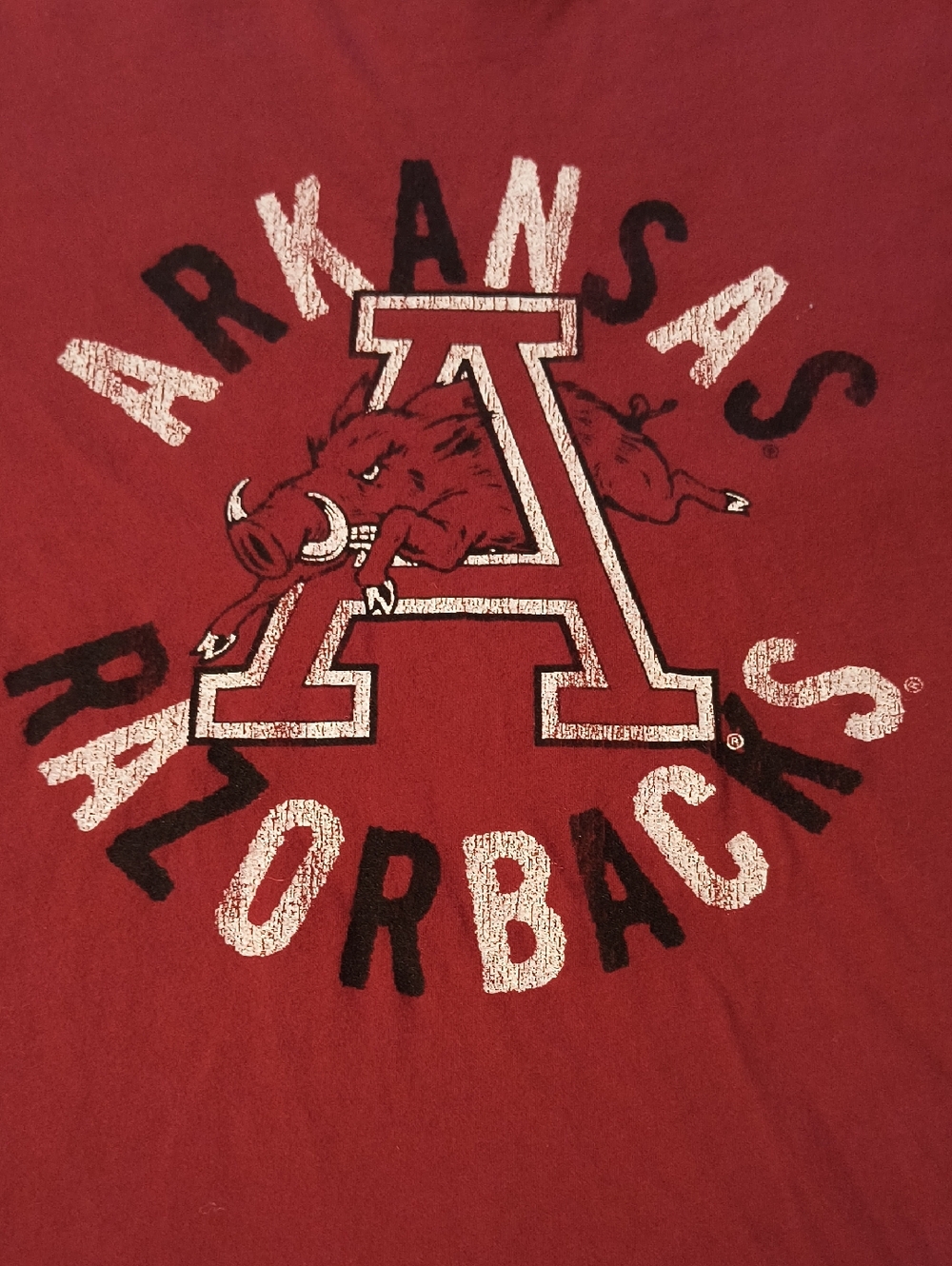 Arkansas Razorbacks Retro Tee - Picture 3 of 5